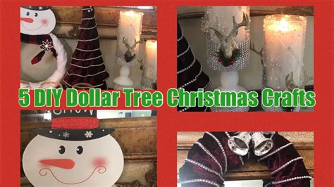 dollar tree christmas crafts youtube